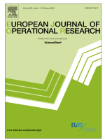 European Journal of Operational Research cover