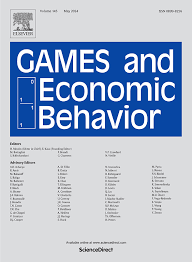 Games and Economic Behavior cover